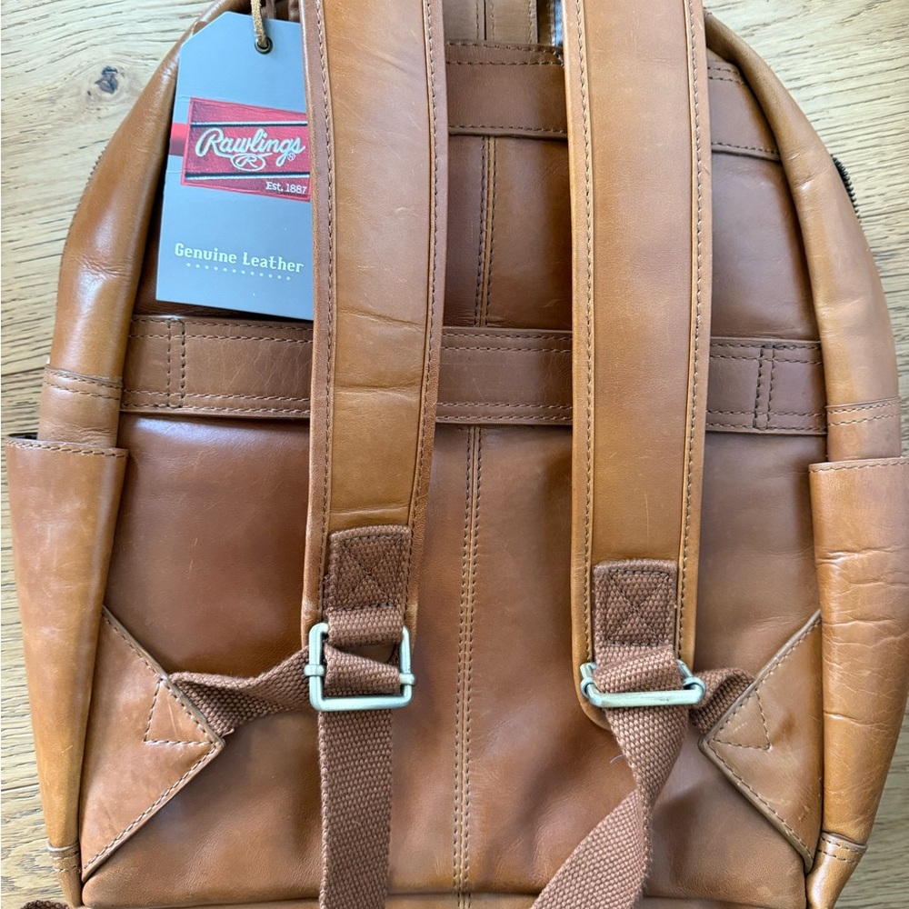 Rawlings Brown Backpack with Classic Design - Picture 4 of 4